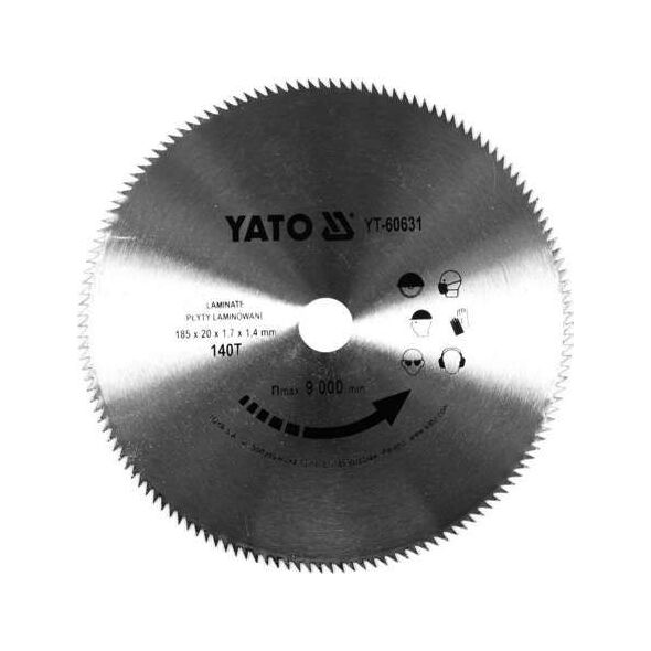 Yato tarcza do cięcia paneli 185x140x20 (YT-60631) 6420891 5906083044588