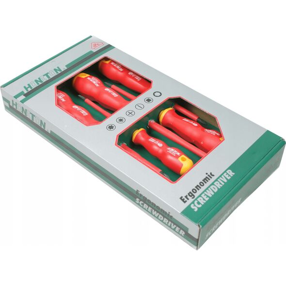 Honiton wkrętaki komplet 6 sztuk dla elektryka (H-053) 6421230 5900774510536
