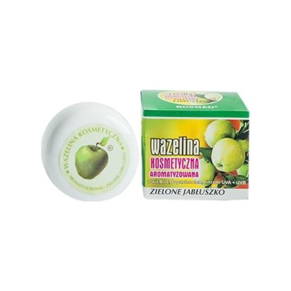 Kosmed Kosmed, Wazelina kosmetyczna aromatyzowana, zielone jabłko, 6427048 5907681800309