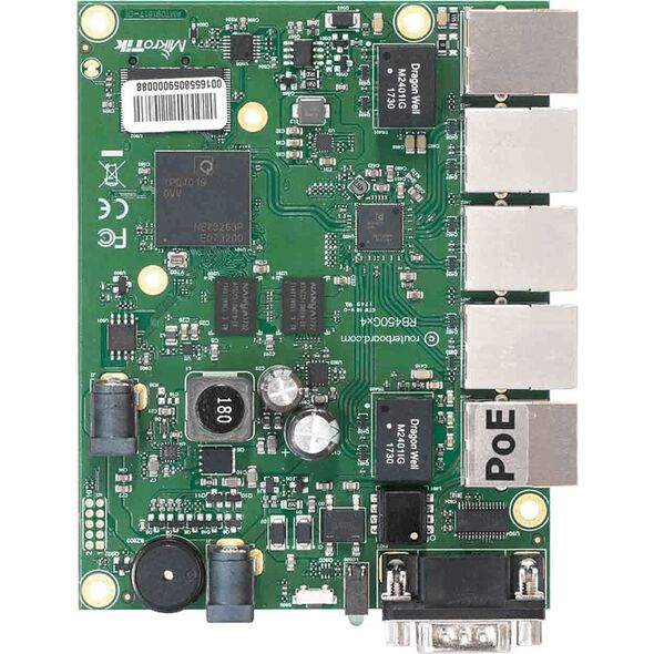 MikroTik MikroTik RouterBOARD RB450Gx4, quad-core 716MHz ARM CPU, 1GB RAM, 5x LAN, vč. L5 licence 6431627 4752224002754