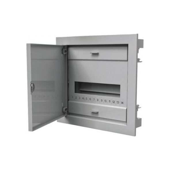 Pawbol Rozdzielnica modułowa 1x12 podtynkowa z metalowymi drzwiami IP40 N+PE C.1512 6459712 5901350808290