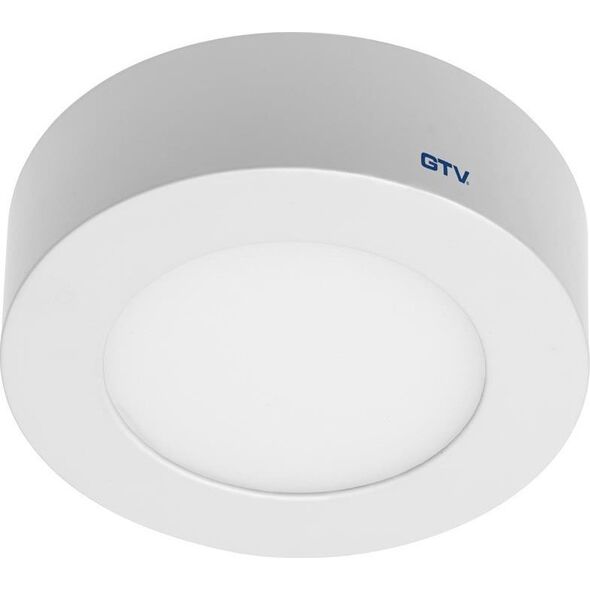 Lampa sufitowa GTV Oprawa downlight LED ORIS PLUS 7W 560lm 120° IP20 3000K natynkowa biała LD-ORN07W-CBP 6460053 5902801243530
