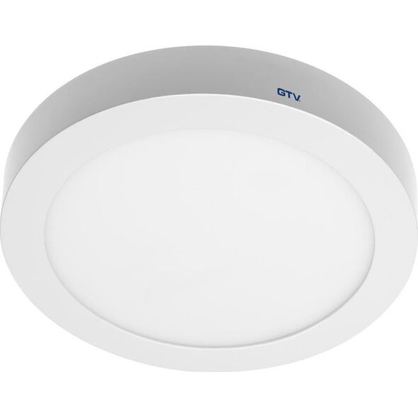 Lampa sufitowa GTV Oprawa downlight LED ORIS PLUS 19W 1520lm 120° IP20 3000K natynkowabiała LD-ORN19W-CBP 6460056 5902801243189