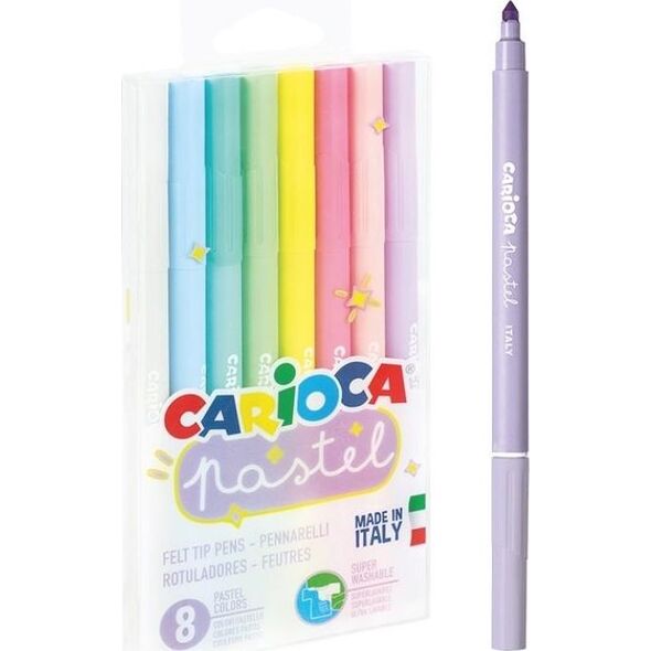 Carioca Pisaki Pastel 8 kolorów CARIOCA 6488893 8003511430320