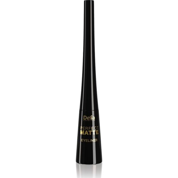 Delia Matowy Eyeliner w Płynie Czarny 4 ml 6503559 5901350480335