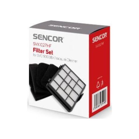Sencor SVX 027HF Zestaw Filtrów SVC 9300BK 6504920 8590669271498
