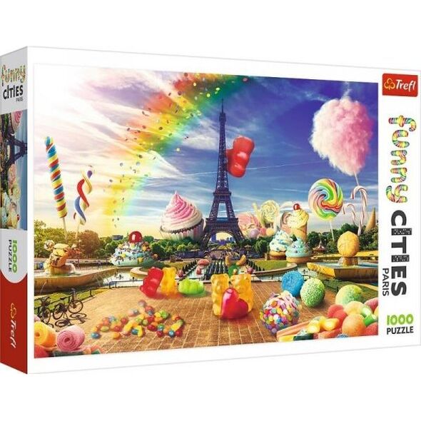 Trefl Puzzle 1000 elementów Słodki Paryż 6511086 5900511105971