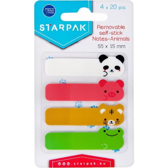 Starpak I ZAKLADKA IND 15X55 4X20K ANIMAL B/C 24/1008 6511531 5903246496130
