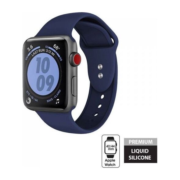 Crong Crong Liquid Band - Pasek Apple Watch 42/44 mm (granatowy) 6559052 5907731983655