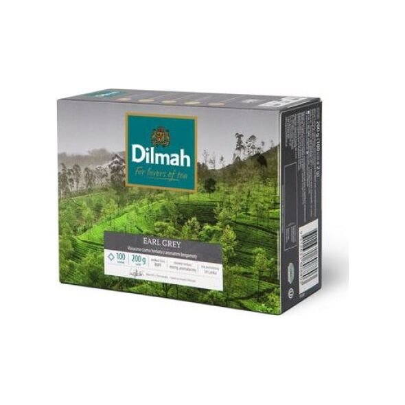 Actis DILMAH Herbata earl grey bez zawieszki, opakowanie 100 sztuk 6604805 9312631808803