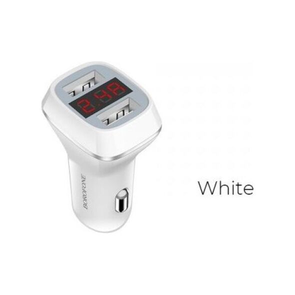 Ładowarka Borofone 2x USB-A 2.4 A  (BFO-BZ3-W) 6640071 6957531081982