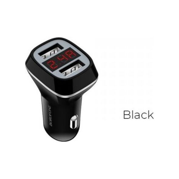 Ładowarka Borofone 2x USB-A 2.4 A  (BFO-BZ3-B) 6640085 6957531081975