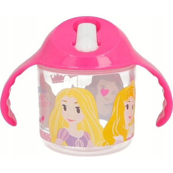 Disney Kubek niekapek Princess 250ml przezroczysty 6640667 8412497307364