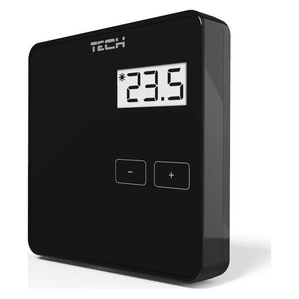 Tech Sterownik R-8B pokojowy bezprzewodowy dwustanowy czarny (współpraca z L-8) 6643924 5902479662091