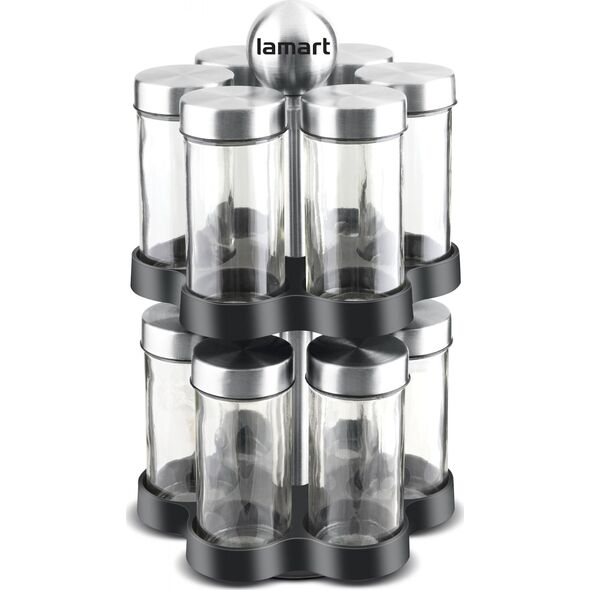 Lamart LT7044 Kpl przyprawnik.12el STEEL LAMART 6648889 8590669266548