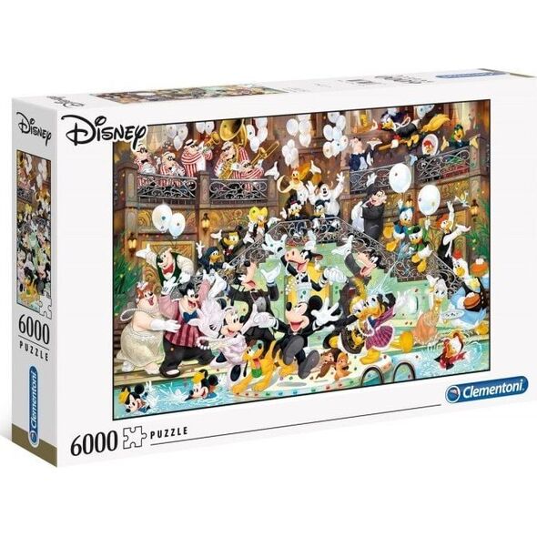 Clementoni Puzzle 6000 elementów Disney Gala 6650123 8005125365258