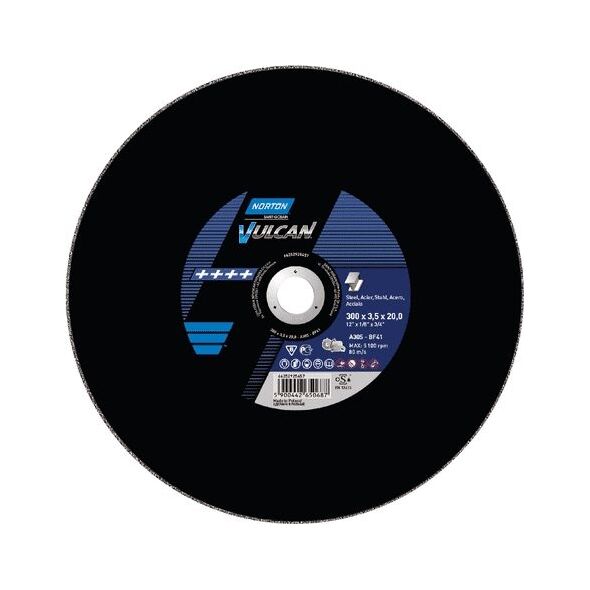Norton Clipper tarcza do metalu 350mm x 3.5mm x 25.4mm T41 A30S FIX80 (66252925469) 6665155 5900442650816