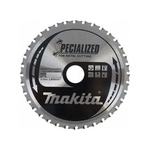 Makita tarcza tnąca do metalu 136x20x30z (B-07319) 6665172 88381312806