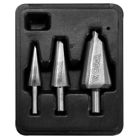 Wiertło Yato stopniowe walcowe 3 14 16 8 20 30mm 3szt. (YT-44730) 6666248 5906083042324