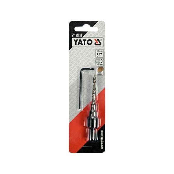 Wiertło Yato YATO WIERTŁO DO KONFIRMATÓW 5-7mm YT-33022 6666249 5906083050251