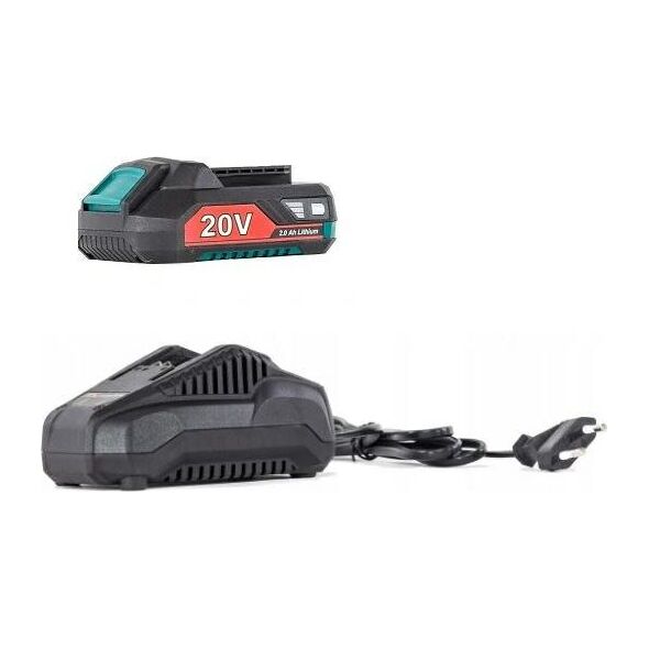 NAC Zestaw ładowarka+akumulator 20V/2Ah (B-20-BC-LI-20V) 6666397 5902490742345