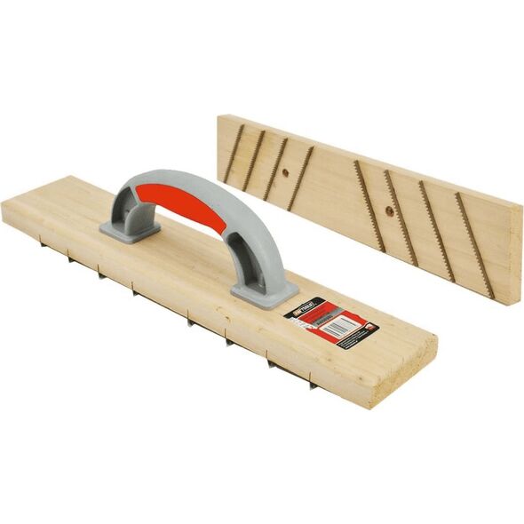AWTools Zdzierak wyrównujący do tynków z ząbkami drewniany (AW30280) 6680964 5903041037774