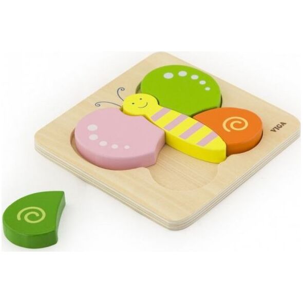 Viga Viga 50170 Pierwsze puzzle maluszka - motyl VIGA 50170 PIERWSZE PUZZLE MALUSZKA - MOTYL (1803, Viga) 6692578 6934510501709
