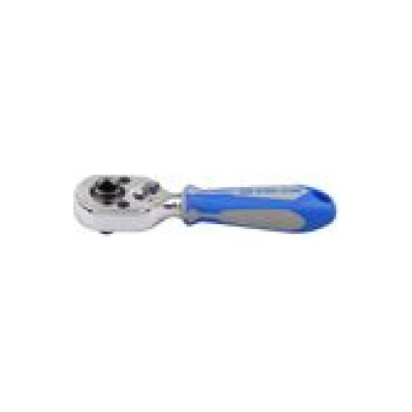 King Tony KING TONY GRZECHOTKA 1/4" Z UCHWYTEM DO BITÓW 72-ZĘBY 108mm CHROM UCHYT GUMOWANY KT276A-04G 6699877 1000000525700