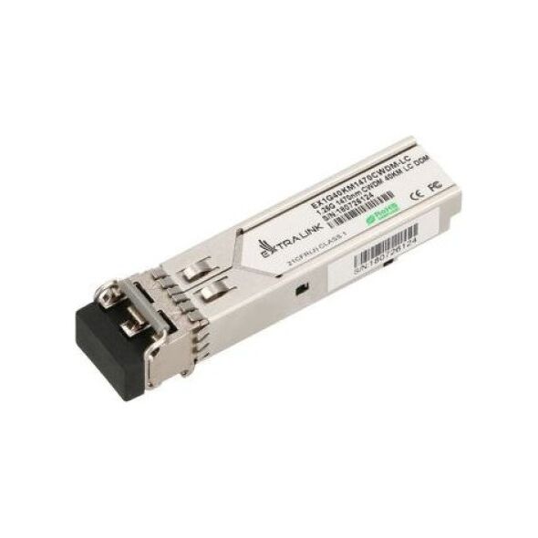 Moduł SFP ExtraLink Extralink EXTRALINK SFP CWDM 1.25G 1470NM SM 40KM LC DDM (EX.13575) - E4EX.13575 6748032 5903148913575