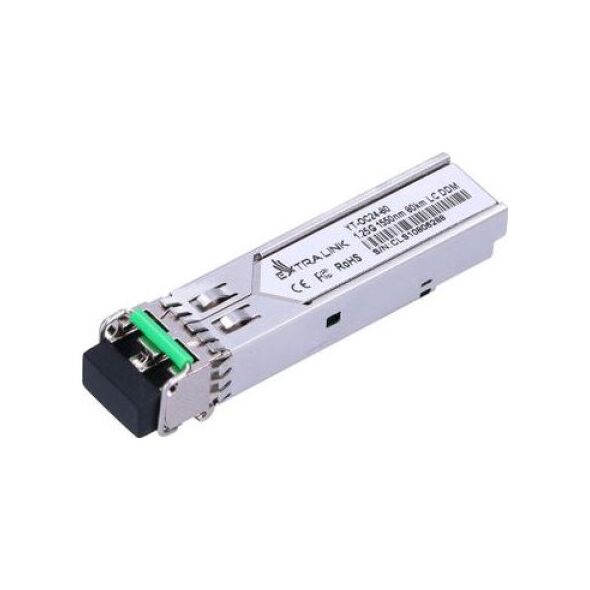 Moduł SFP ExtraLink EXTRALINK SFP 1.25G 1550NM 80KM SM DOM LC DX 6748047 5902560368024