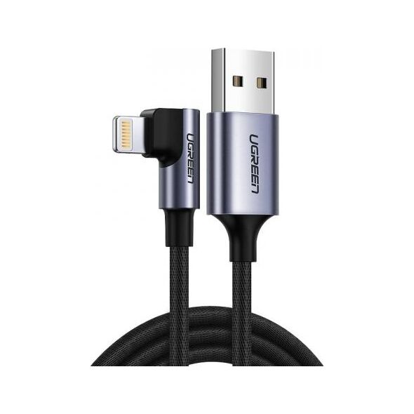 Kabel USB Ugreen USB-A - Lightning 1 m Czarny (ugreen_20200420143156) 6757221 6957303865215