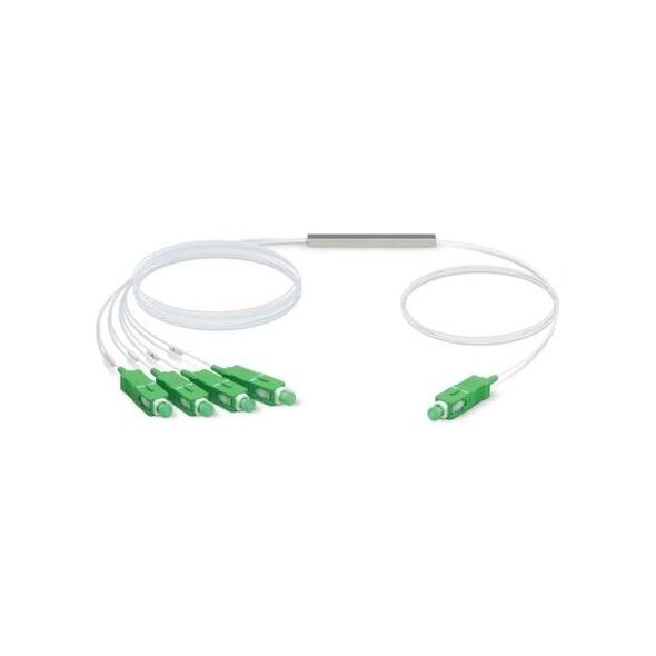 Ubiquiti UBIQUITI UF-SPLITTER-4 UFIBER 1:4 SPLITTER SC/APC G.657A1 900UM 1.5M STEEL TUBE 6765956 817882026802