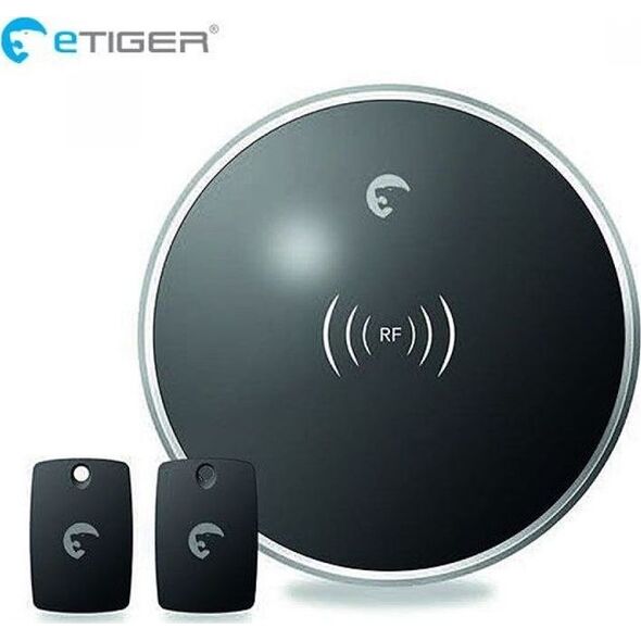 eTiger eTIGER RFID Keypad - Bezprzewodowa klawiatura z brelokami RFID uniwersalny 6785723 3700930500690
