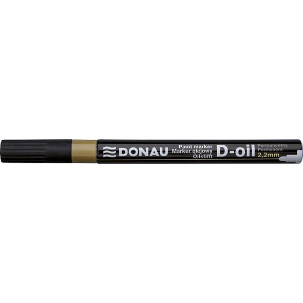 Donau Marker olejowy DONAU D-Oil, okrągły, 2,2mm, złoty 6802071 5901503659274
