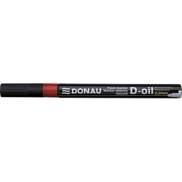 Donau Marker olejowy DONAU D-Oil, okrągły, 2,2mm, czerwony 6802074 5901503659076