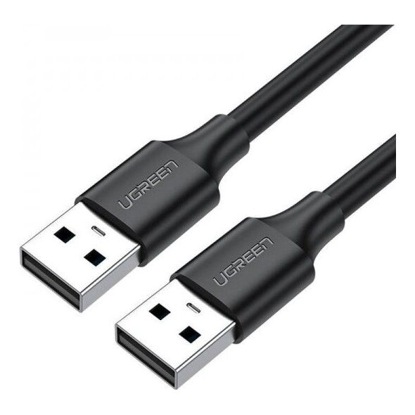 Kabel USB Ugreen USB-A - USB-A 1 m Czarny (UGR391BLK) 6859421 6957303813094