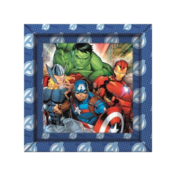 Clementoni Puzzle 60 elementów Frame me up Avengers 6867289 8005125388011