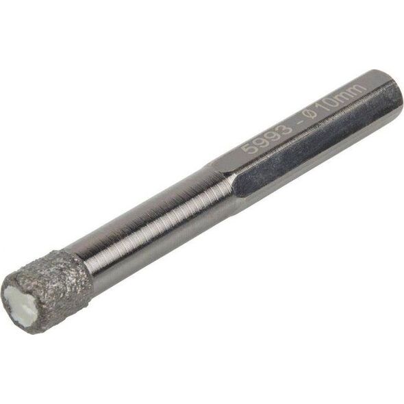 Wolfcraft Wiertło diamentowe do płytek 10 mm Wolfcraft, z parafiną 6869811 4006885599307