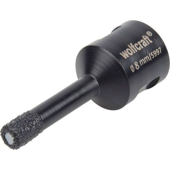 Wolfcraft Otwornica diamentowa do płytek 8 mm Wolfcraft Ceramic/M14, super szybka 6869817 4006885599703