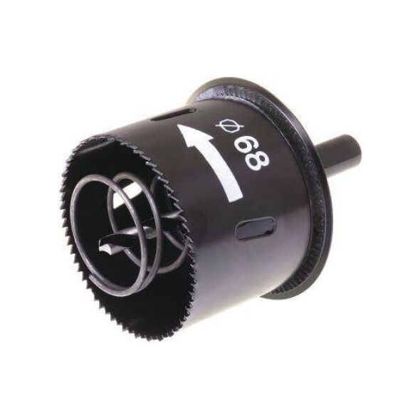 Wolfcraft Otwornica uniwersalna 68 mm Wolfcraft - z wyrzutnikiem 6869838 4006885215801