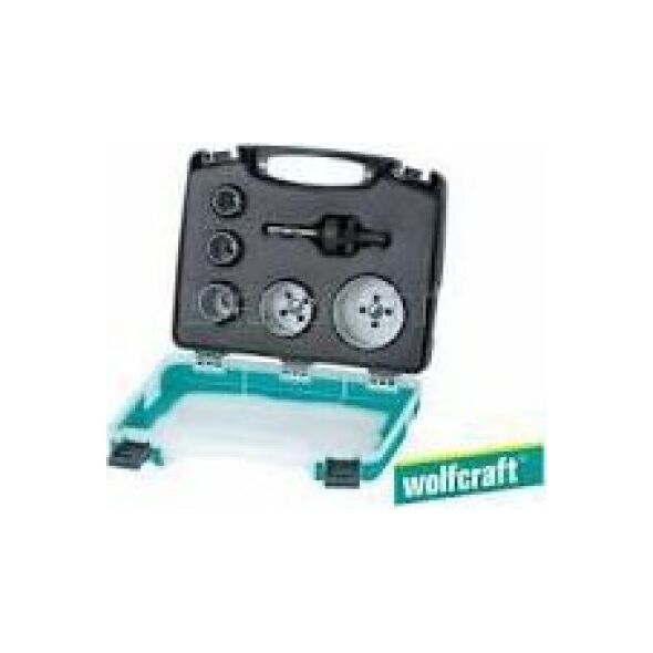 Wolfcraft Zestaw otwornic BiM 20-68 mm Wolfcraft - instalacje elektryczne i sanitarne 6869846 4006885349803