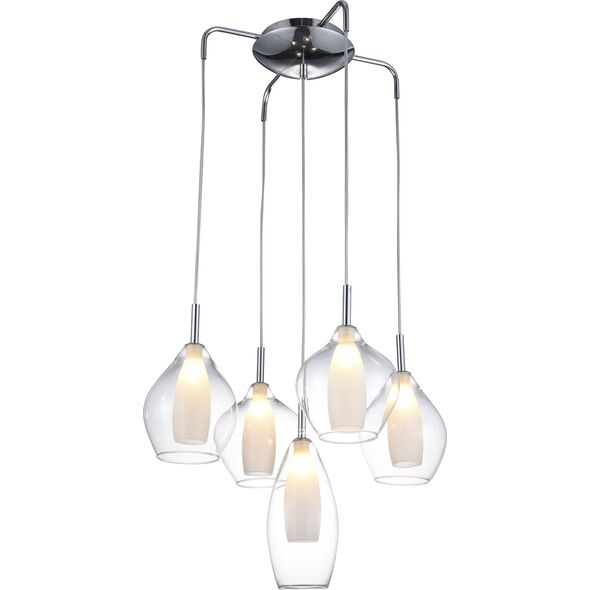 Lampa wisząca Azzardo Amber nowoczesna transparentny  (AZ3076) 6892170 5901238430766
