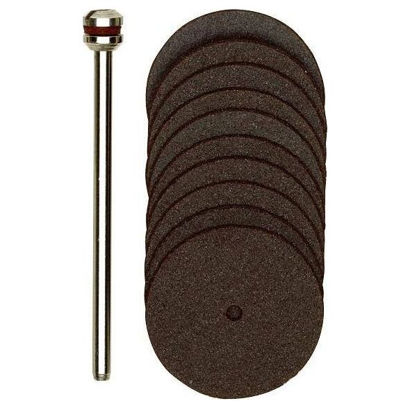 Proxxon Tarcza tnąca 22 mm korundowa + trzpień [10 szt.] (PR28810) 6894719 4006274288102