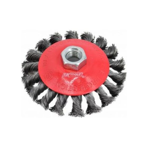 AWTools szczotka stożkowa skręcana 125mm M14 (AW55137) 6934880 5903041039716
