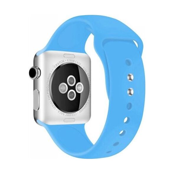 Crong Crong Liquid Band - Pasek do Apple Watch 42/44 mm (niebieski) 6955313 5907731985109