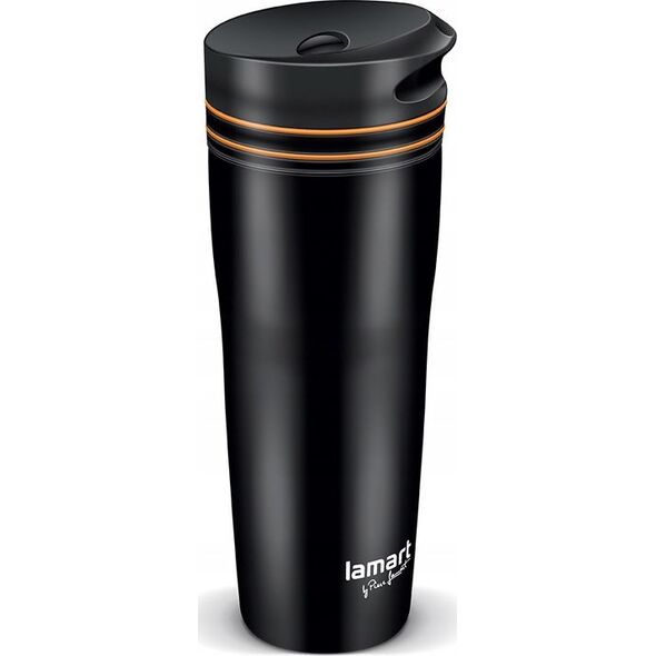 Lamart Kubek termiczny Manq 360ml czarny (LT4051) 7078424 8590669251308