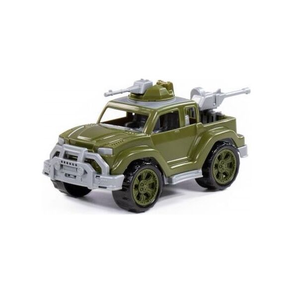 Wader Polesie 83616 Samochód Pick-up wojskowy Legionista-mini z 2-ma karabinami maszynowymi w siatce 7269210 4810344083616
