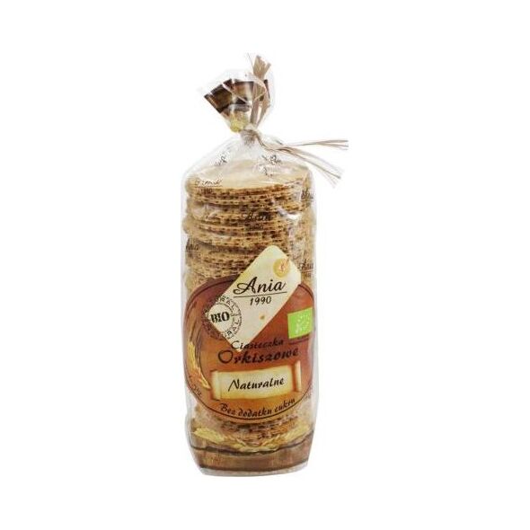 Bio Ania CIASTECZKA ORKISZOWE NATURALNE BEZ DODATKU CUKRÓW BIO 120 g - BIO ANIA 7280018 5903453002742