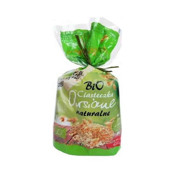 Bio Ania CIASTECZKA OWSIANE NATURALNE BEZ DODATKU CUKRÓW BIO 150 g - BIO ANIA 7280021 5903453002889