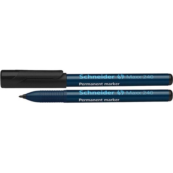 Schneider Marker permanentny Maxx 240, 1-2mm, czarny 7294956 4004675000170